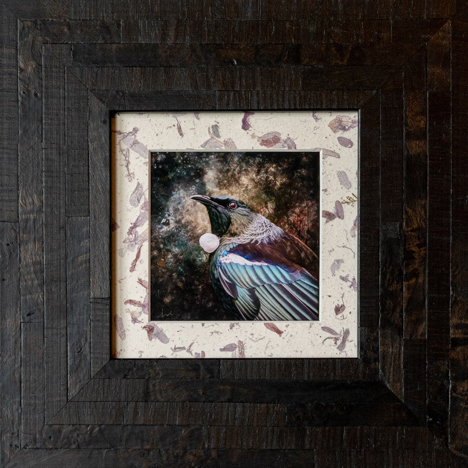 Photo of the framed TinyArt print