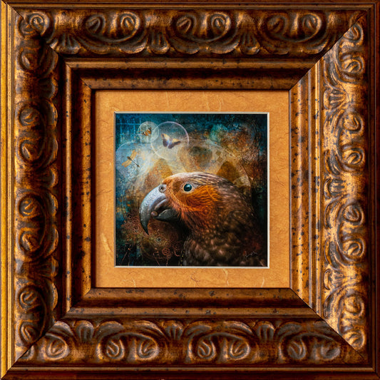 Photo of the framed TinyArt print