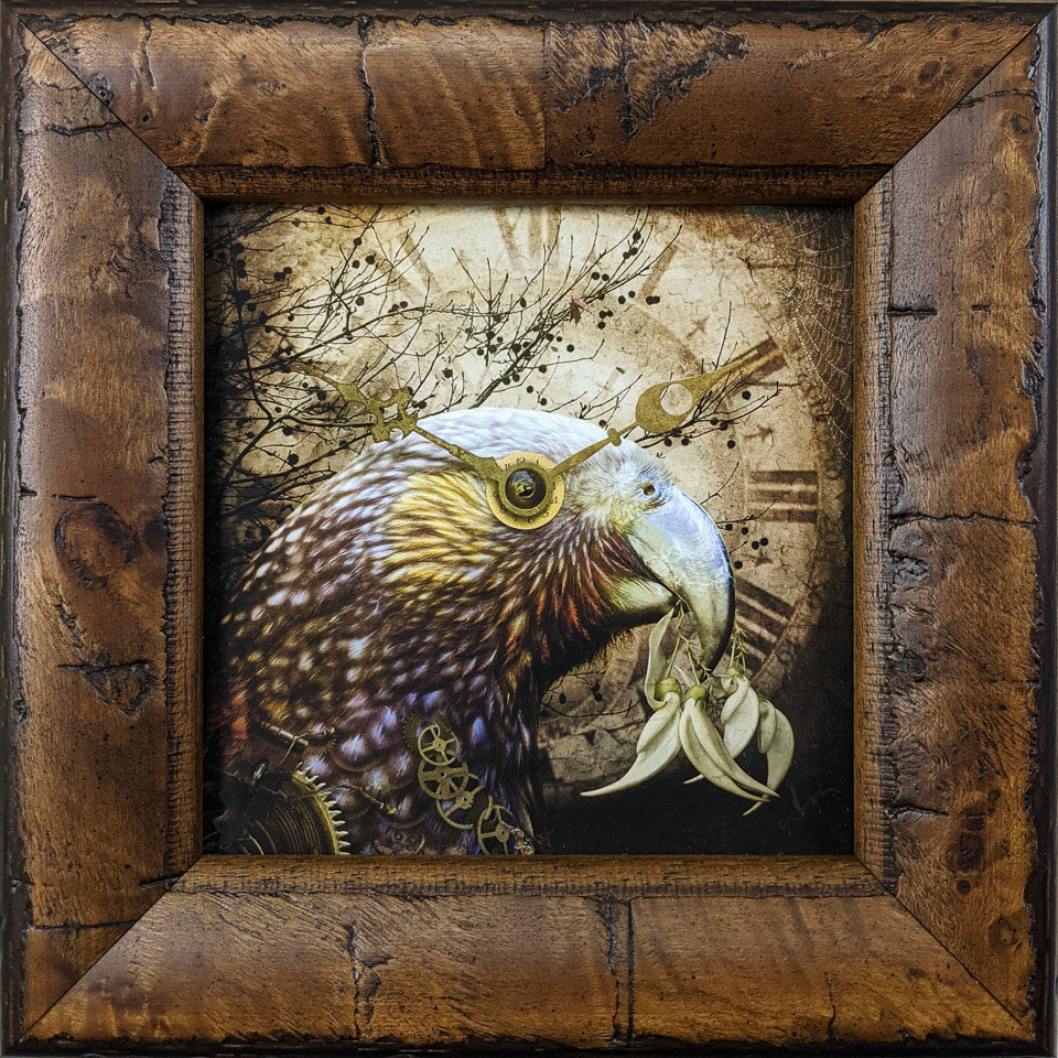 Photo of the framed TinyArt print