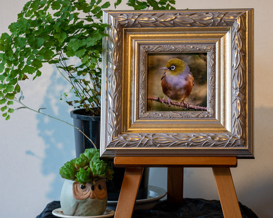 Photo of the framed TinyArt print
