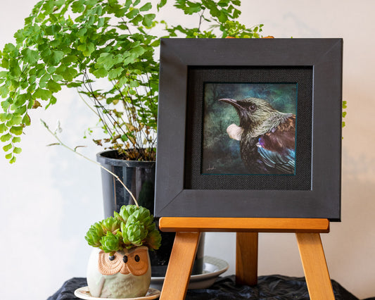 Photo of the framed TinyArt print