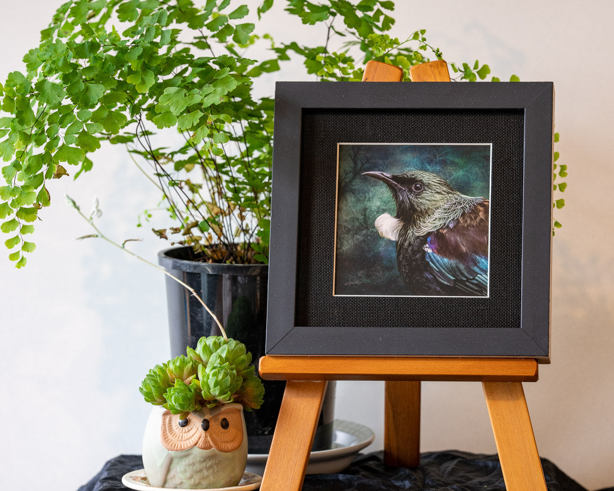 Photo of the framed TinyArt print