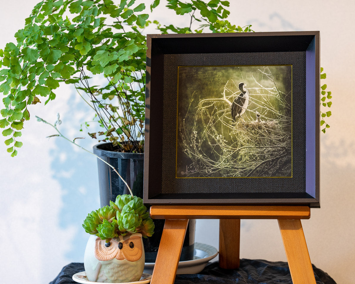 Photo of the framed TinyArt print