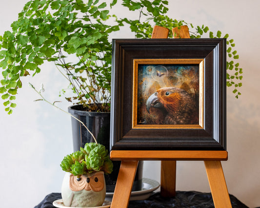 Photo of the framed TinyArt print