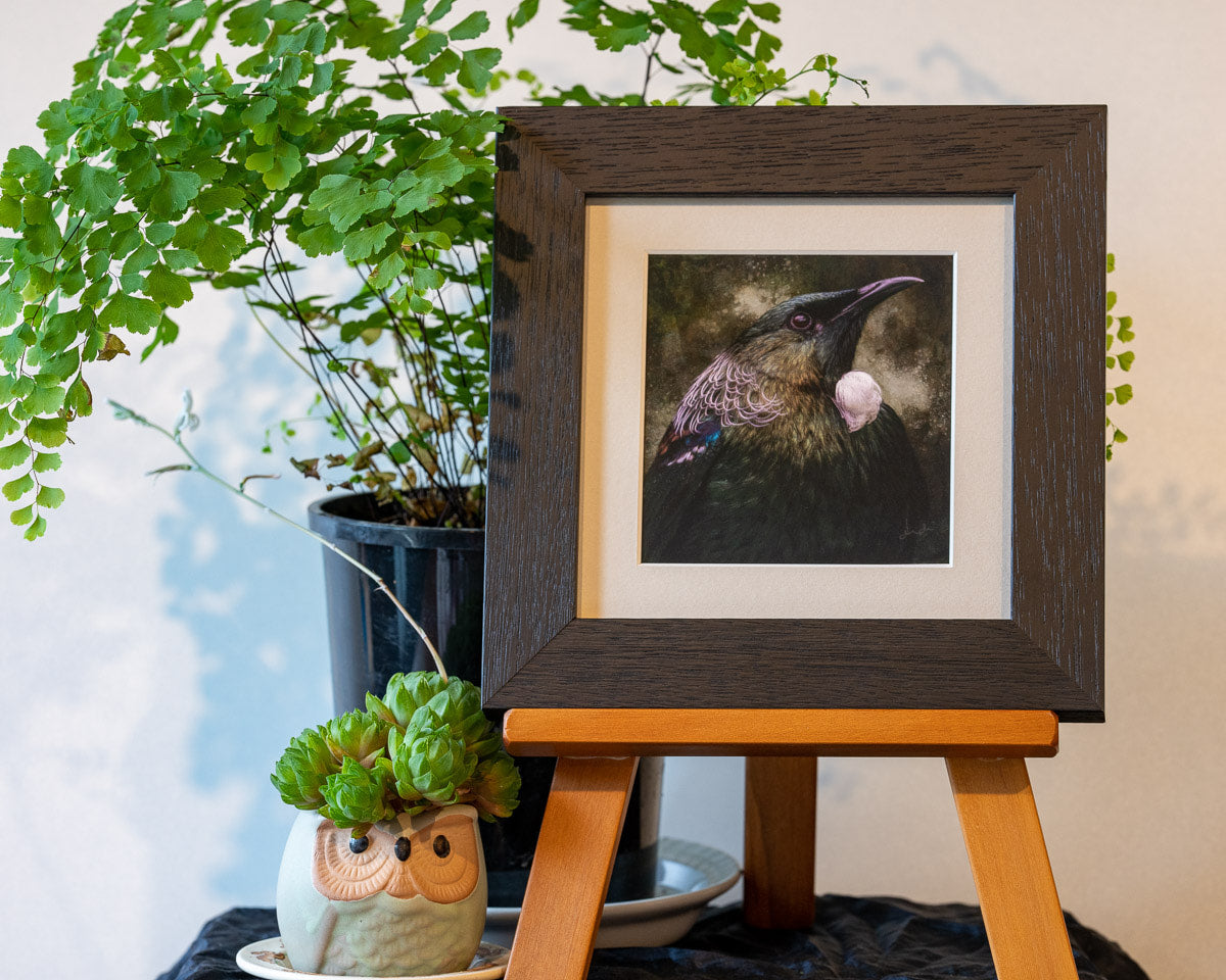 Photo of the framed TinyArt print