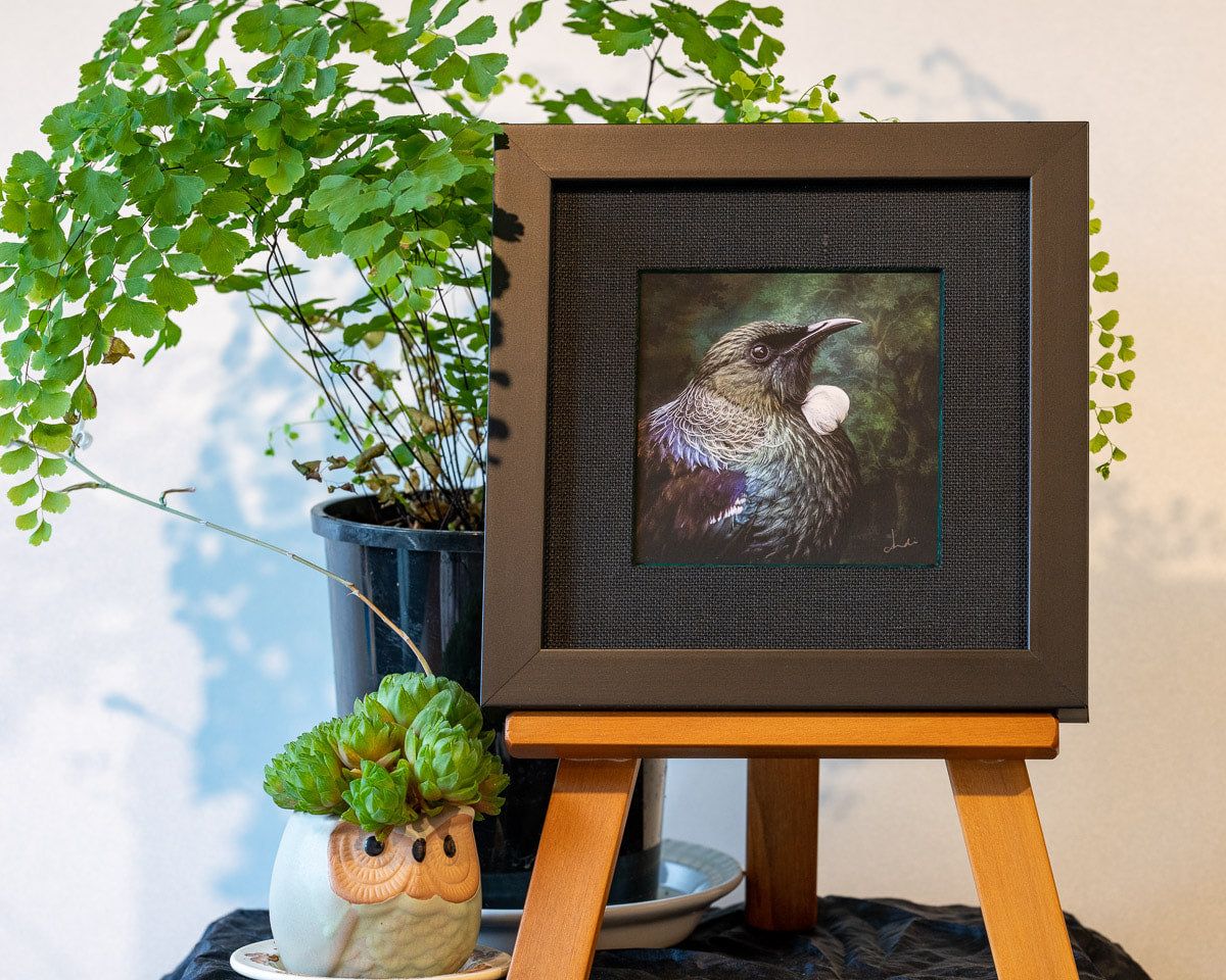 Photo of the framed TinyArt print