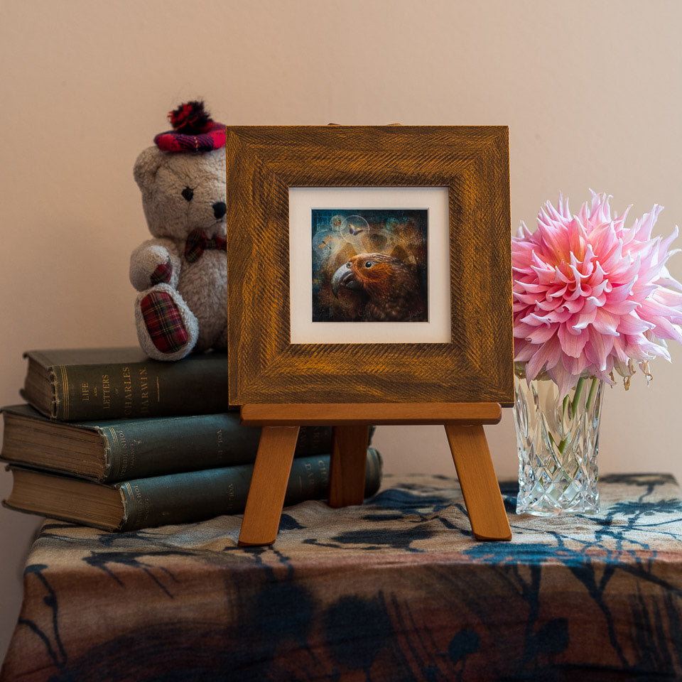 Photo of the framed TinyArt print