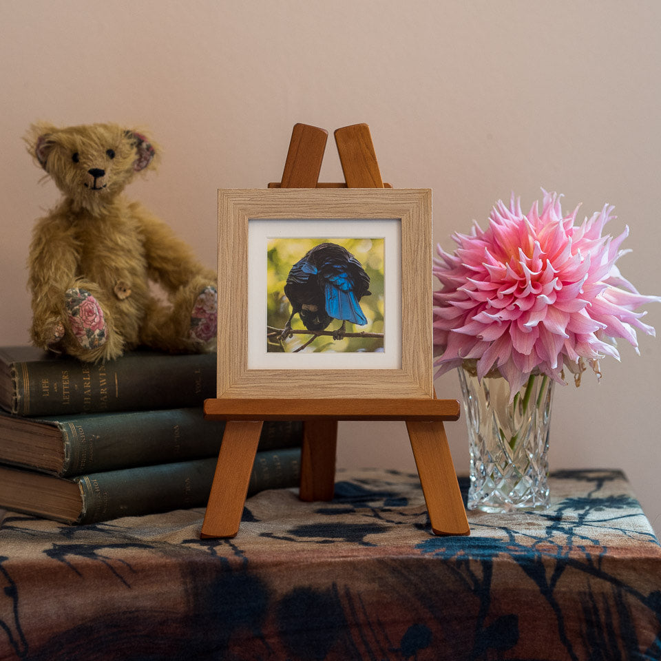 Photo of the framed TinyArt print