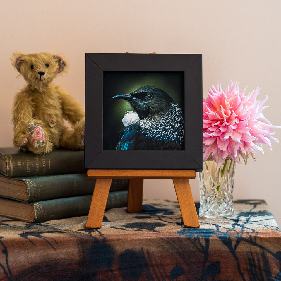 Photo of the framed TinyArt print