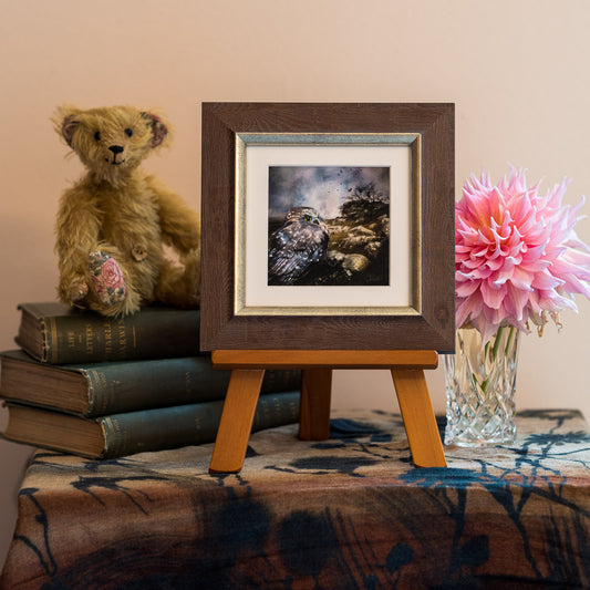 Photo of the framed TinyArt print