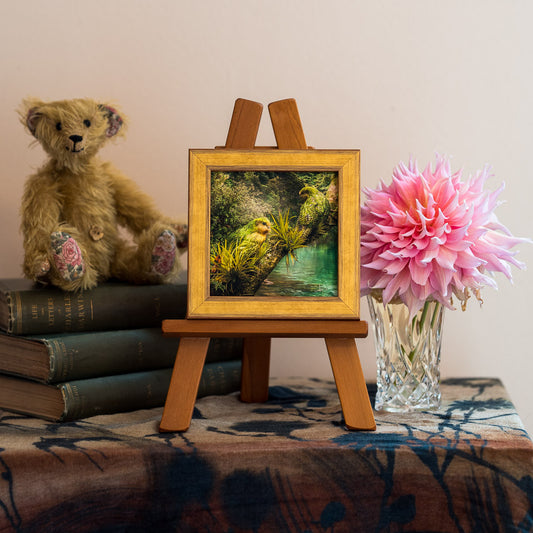 Photo of the framed TinyArt print