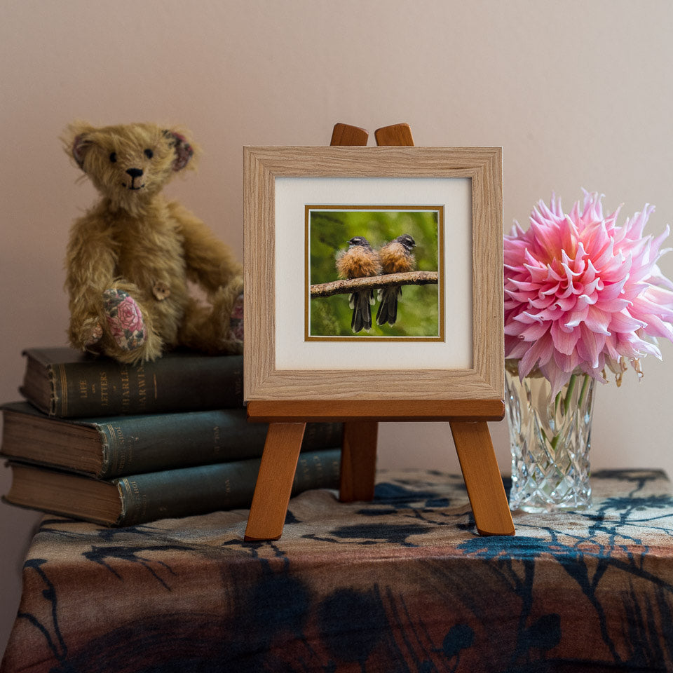 Photo of the framed TinyArt print
