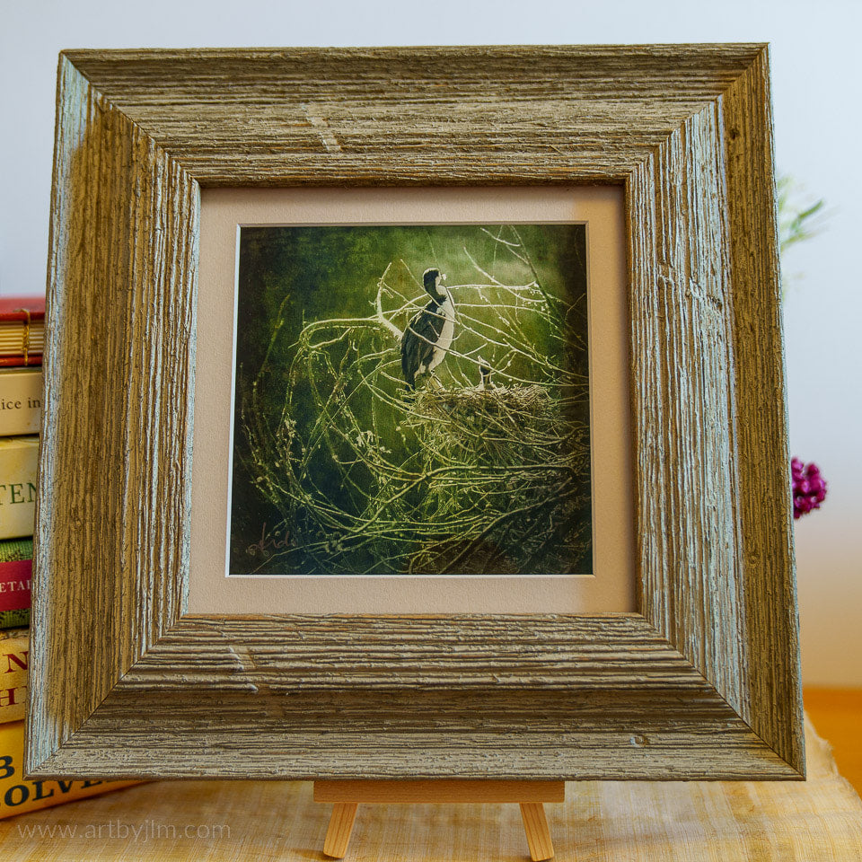 Photo of the framed TinyArt print