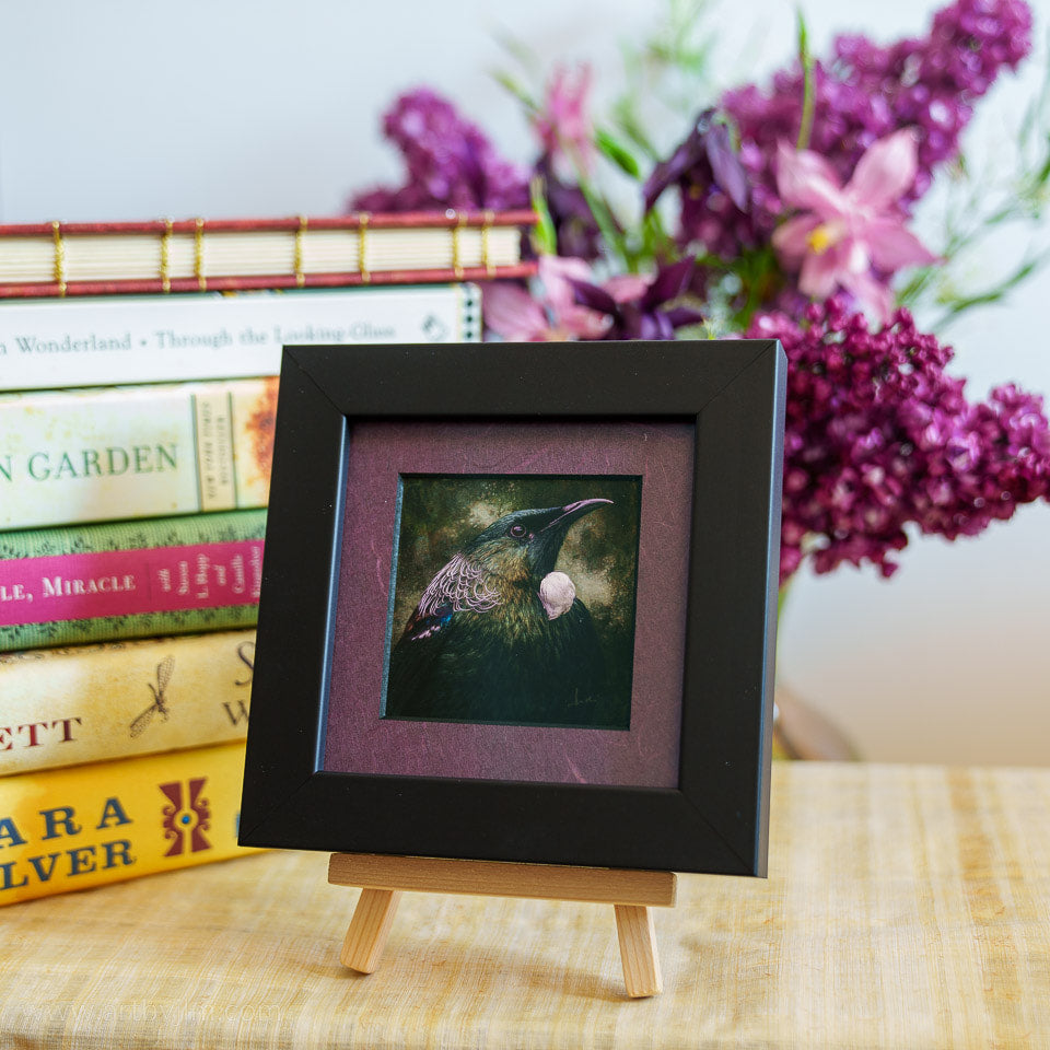 Photo of the framed TinyArt print