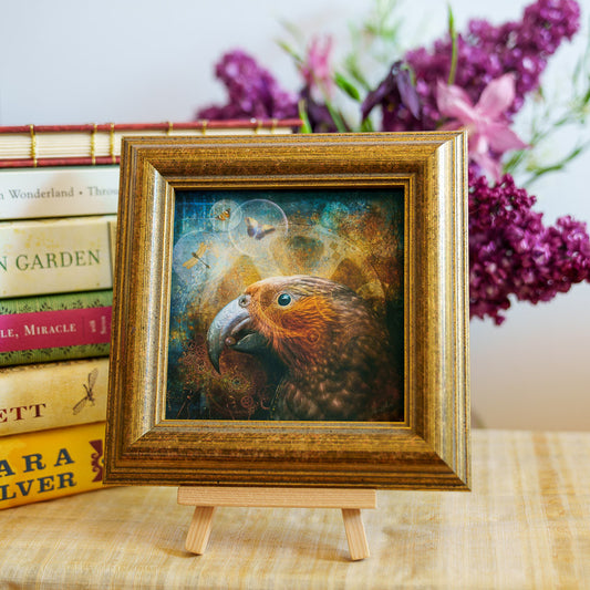 Photo of the framed TinyArt print