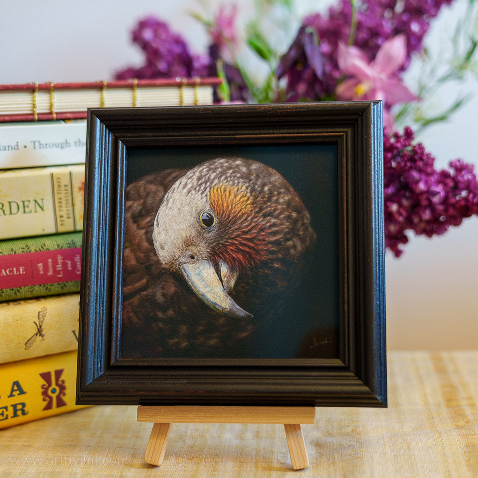 Photo of the framed TinyArt print