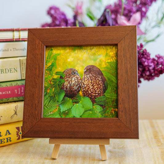 Photo of the framed TinyArt print