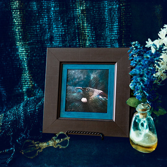 Photo of the framed TinyArt print