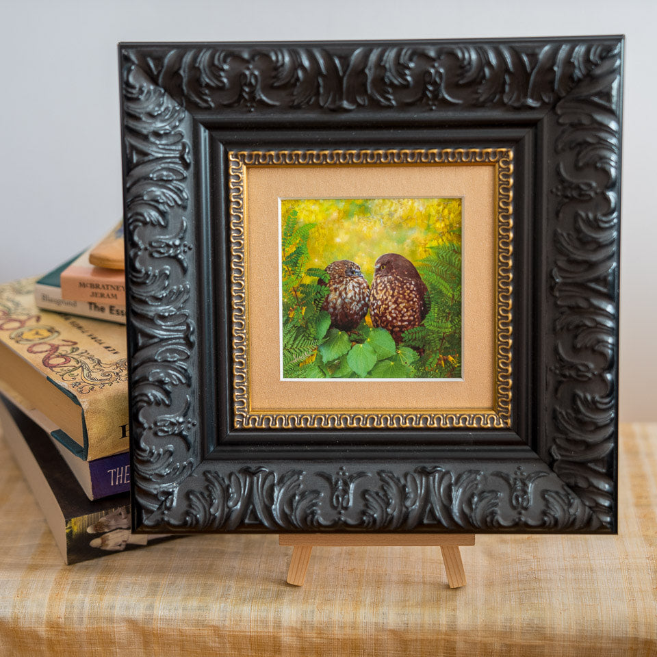 Photo of the framed TinyArt print