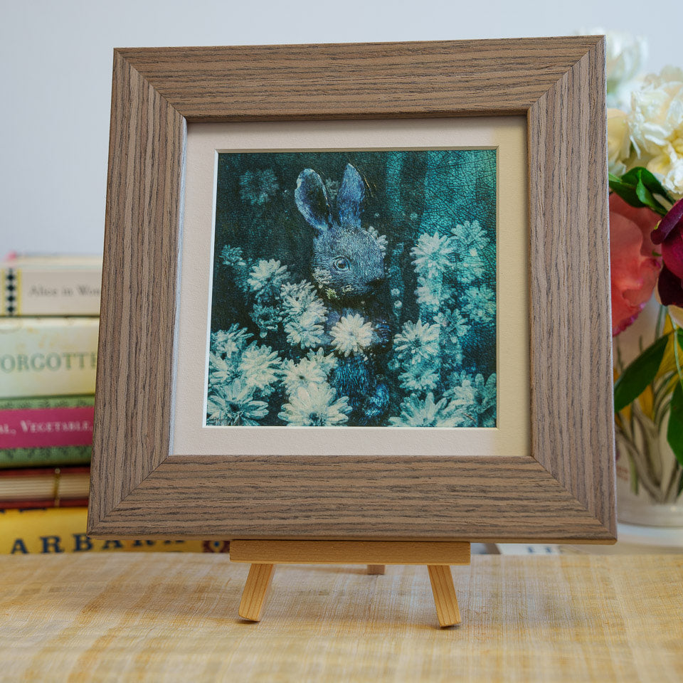 Photo of the framed TinyArt print