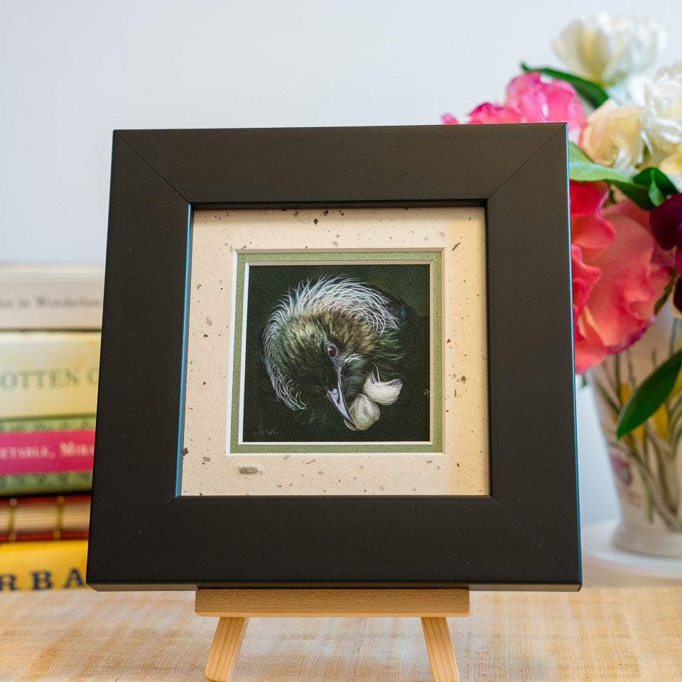 Photo of the framed TinyArt print