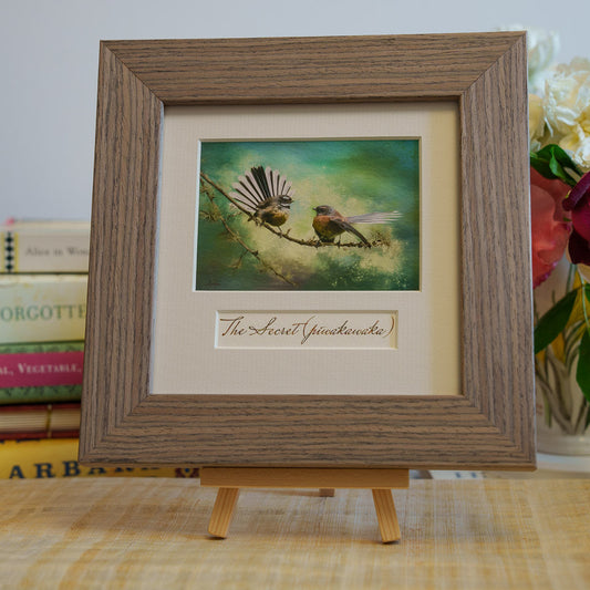 Photo of the framed TinyArt print