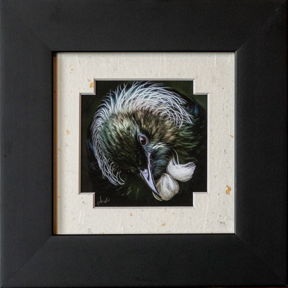 Photo of the framed TinyArt print