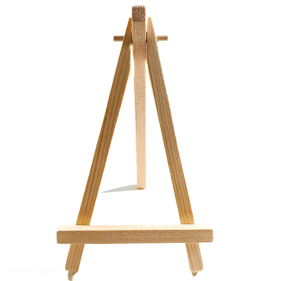 Tiny easel made of wood